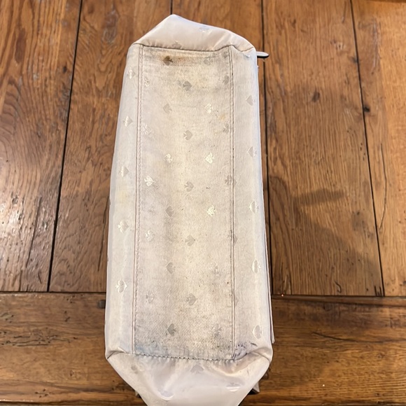 Kate Spade Handbag & Matching Wallet - soft pink and black.Items have gentle use - Picture 12 of 16